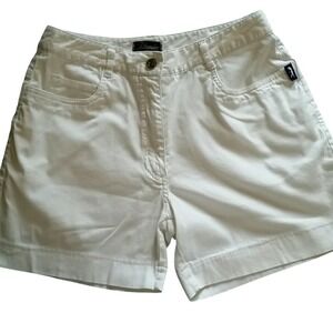 TITANIA women's Shorts size 6 White high waist Vintage Y2K